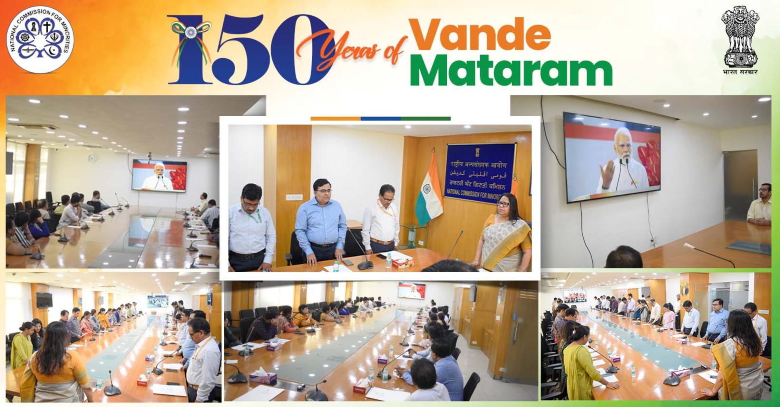 Vande Mataram the song that stirred the soul of a nation, where every word breathes love for the Motherland.
It is not mere music, but a prayer, a whisper from the heart of India, echoing through a hundred and fifty years of freedom and faith. 